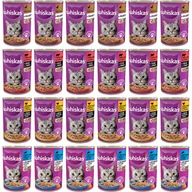 Mokra karma dla kotów - Whiskas Mokra karma dla kotów mix smaków 24x400g - miniaturka - grafika 1