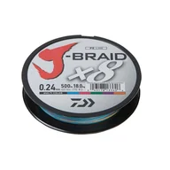 Żyłki wędkarskie - Plecionka Daiwa Multi COLOR J-BRAID X8 0.28MM 300M 12755-128 - miniaturka - grafika 1
