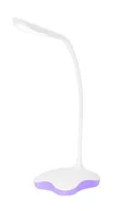 Lampy stojące - Lampa biurkowa RIO biała 10 × 12 × 35 cm - miniaturka - grafika 1