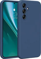 Etui i futerały do telefonów - Etteri Nakładka Etteri Silicone Case do Samsung Galaxy A54 5G ciemnoniebieska - miniaturka - grafika 1