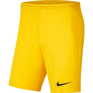 Nike, Spodenki męskie, Park III BV6855 719, żółty, rozmiar XL - Spodenki męskie - miniaturka - grafika 1