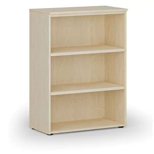 Regał biurowy PRIMO WOOD, 1087 x 800 x 420 mm, wiśnia - Inne meble biurowe - miniaturka - grafika 4