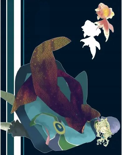 Plakat Anime Manga Mononoke mnnk_003 A3 (custom)