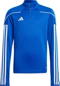 Bluzy damskie - Bluza dla dzieci adidas Tiro 23 League Training Top niebieska HS3490-140cm - miniaturka - grafika 1