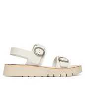 Sandały damskie - Sandały Fly London Solbfly P145260 Biały - miniaturka - grafika 1