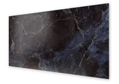 Dekoracje domu - Panel kuchenny HOMEPRINT Ciemny luksusowy marmur 100x50 cm - miniaturka - grafika 1