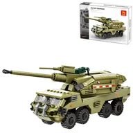 Klocki - Klocki konstrukcyjne Wange 3510 - DANA M2 152-mm Samobieżna Haubica, 425 elementów - miniaturka - grafika 1
