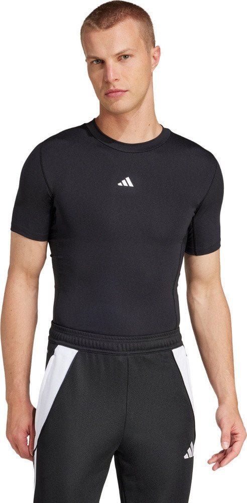 Koszulka męska adidas Techfit Short Sleeve Tee czarna JP4674 M