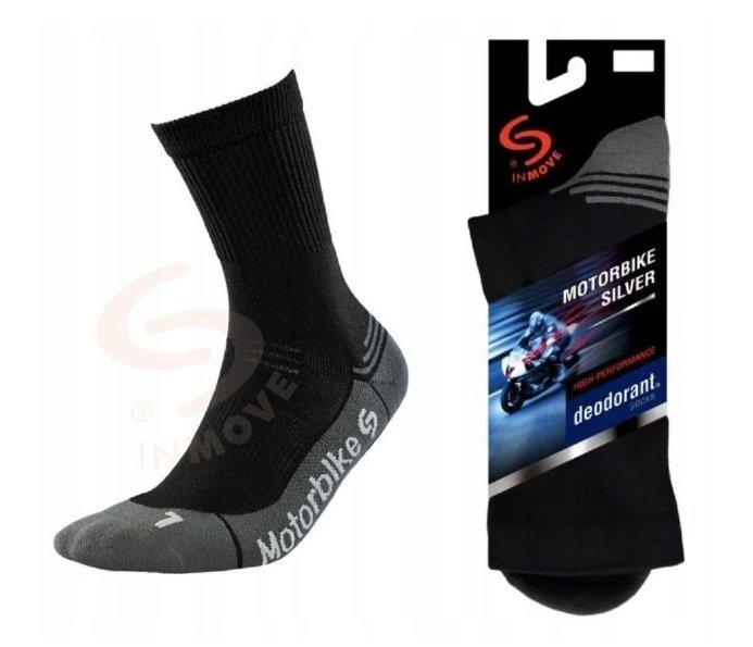 Skarpetki Motocyklowe Skarpety Inmove Motorbike Sd Profilowane Frotte 38-40