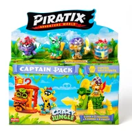 Figurki dla dzieci - Piratix Crazy Jungle - Captain Pack Captain Watchtower - miniaturka - grafika 1