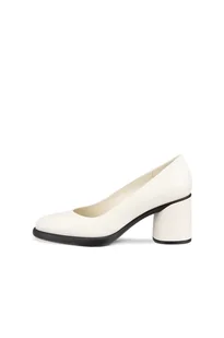 ECCO Sculpted LX 55 - Damskie skórzane czółenka na'słupku - Biały - Size: 35 (UK 2.5-3) - Czółenka - miniaturka - grafika 1