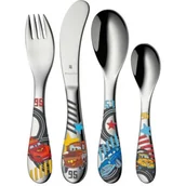 Sztućce dla dzieci - WMF Sztućce dziecięce Cars II 4 szt. Stal - miniaturka - grafika 1