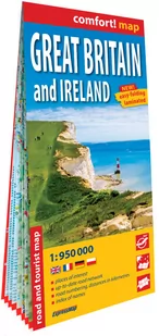 comfort!map Great Britain and Ireland - Atlasy i mapy - miniaturka - grafika 1