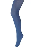 Skarpetki damskie - Dzieciece rajstopki wiskozowe ciemnoniebieskie Milusie r.140/146 - miniaturka - grafika 1
