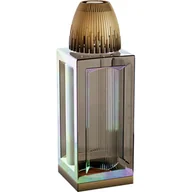 Lampiony i znicze - Znicz szklany Apollo 14 x 40 cm złoty - miniaturka - grafika 1