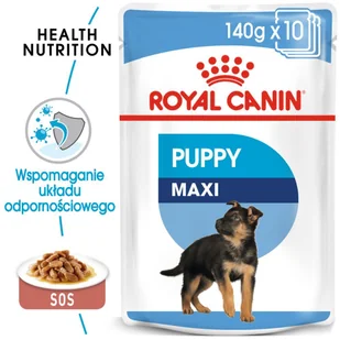 Royal Canin  | Royal Canin Maxi Puppy - 40 x 140 g - Mokra karma dla psów - miniaturka - grafika 3