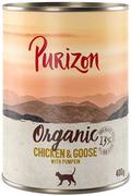 Mokra karma dla kotów - Zestaw Purizon Organic, 12 x 400 g - Kurczak i gęś z dynią Dostawa GRATIS! - miniaturka - grafika 1