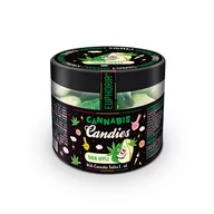 Suplementy naturalne - Cukierki konopne - jabłkowe, Sour Apple, Euphoria, 140g - miniaturka - grafika 1