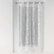 Firany - Douceur d'intérieur Douceur dintérieur Firana błyszcząca BLOOMY 140 x 240 cm biała 1626571 - miniaturka - grafika 1