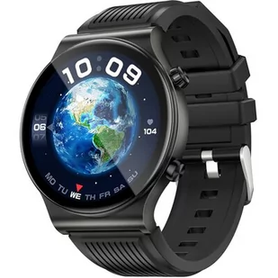 KUMI GT5 Pro+ Czarny - Smartwatch - miniaturka - grafika 1