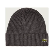 Czapki damskie - Lacoste Wełniana czapka - miniaturka - grafika 1