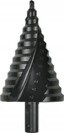 Wiertła - Geko Wiertło Wiertło stopniowe HSS TiAlN 4-52mm długość 82mmm 5/50 - miniaturka - grafika 1