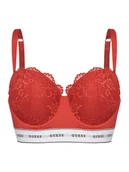 Biustonosze - Guess Biustonosz push-up O2BC06 KBBT0 Czerwony - miniaturka - grafika 1