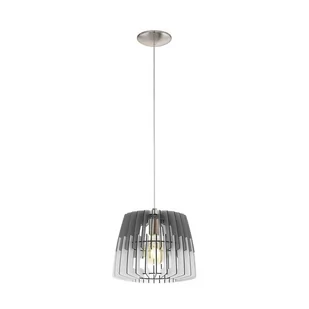 Eglo Drewniana Lampa wisząca 1xE27 w stylu skandynawskim 30 32824 - Dom i wnętrze OUTLET - miniaturka - grafika 1