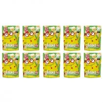 BeRAW Kids Żelki Banan z chrupkami zgrzewka 10 x 35 g - Żelki - miniaturka - grafika 1