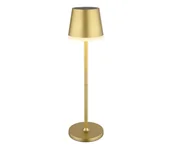 Lampy ogrodowe - Globo 36637GM - LED Oświetlenie solarne LED/0,6W/3V 3000K IP44 złoty - miniaturka - grafika 1