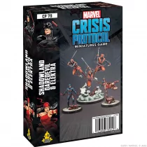 Marvel: Crisis Protocol - Shadowland Daredevil & Elektra - Akcesoria do gier planszowych - miniaturka - grafika 1
