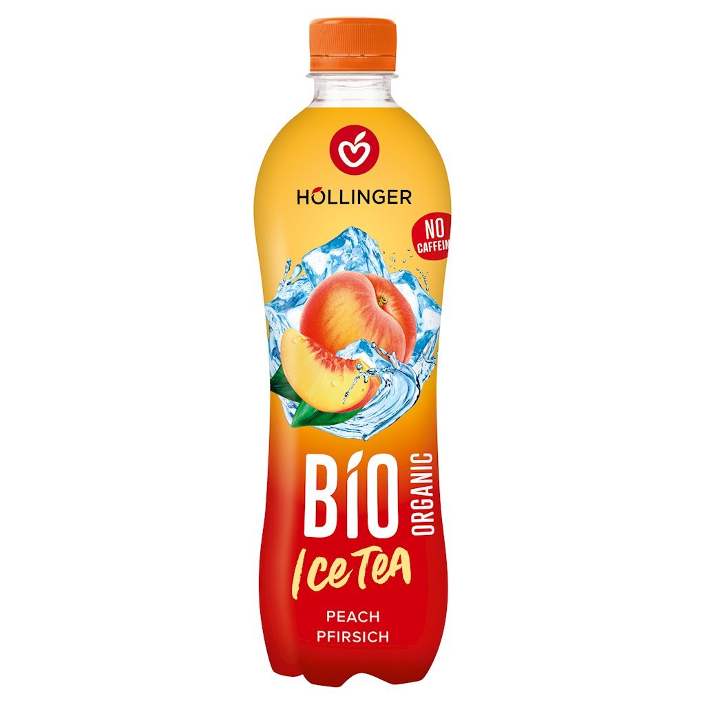 Hollinger Napój ice tea o smaku brzoskwiniowym 500 ml Bio - Żywność