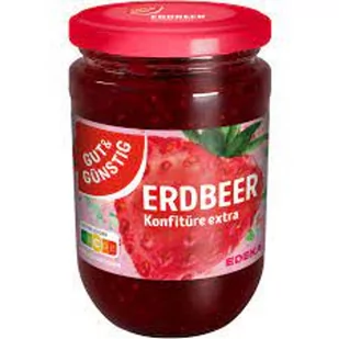 G&G Konfitura Truskawkowa Extra 450 g - Konfitury, marmolady, powidła - miniaturka - grafika 1