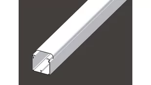 Kopos Kanał elektroinstalacyjny 60x60mm biały EKE 60X60 /2m/ EKE 60X60(2/18/360) - Kanały kablowe - miniaturka - grafika 1