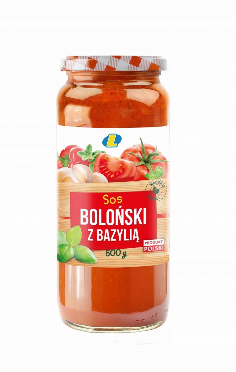 LEWIATAN Sos boloński 500g - aromatyczny sos do spaghetti