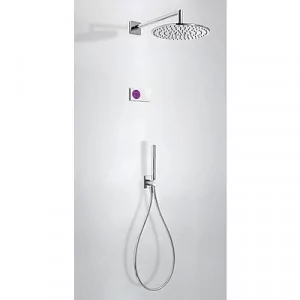Tres 9286558 9286558 ESPACIO Podtynkowy termostatyczny elektroniczny zestaw prysznicowy SHOWER - Akcesoria hydrauliczne - miniaturka - grafika 1