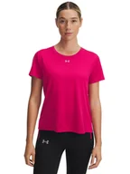 Koszulki sportowe damskie - Under Armour Koszulka sportowa w kolorze różowym - miniaturka - grafika 1