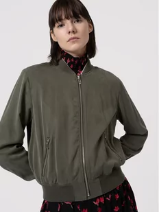 Hugo Kurtka bomber Agesa-1 50449569 Zielony Regular Fit - Kurtki damskie - miniaturka - grafika 1