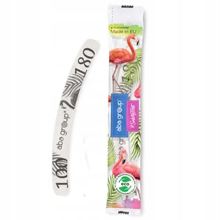 Pilnik do Paznokci BANAN 100/180 Aba Group Flaming SLIM w Folii - Akcesoria do paznokci - miniaturka - grafika 1