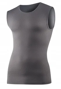 SL1010U Koszulka Base Layer bez rękawów unisex szary S - Koszulki męskie - miniaturka - grafika 1