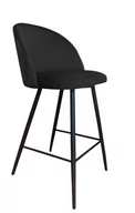 Taborety i hokery - Atos Hoker krzesło barowe Colin podstawa czarna MG19 - miniaturka - grafika 1