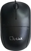 Myszki - L-Link L-LINK OPTICAL MOUSE USB BLACK LL-2080-N - miniaturka - grafika 1