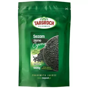 Targroch TAR-GROCH-FIL Sezam czarny ziarno 500g 22288-uniw - Zdrowa żywność - miniaturka - grafika 1