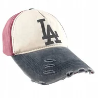 Czapki i chusty sportowe męskie - Czapka Z Daszkiem Bejsbolówka Retro Vintage Jeans Unisex La - miniaturka - grafika 1