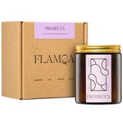 Świece - Flamqa Naturalna świeca rzepakowa zapachowa Prosecca - miniaturka - grafika 1