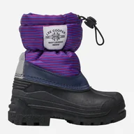 Buty dla dziewczynek - Śniegowce dziecięce dla dziewczynki ocieplane Lee Cooper LCJ-21-44-0526K 27-28 Fioletowe (5907483409311) - miniaturka - grafika 1