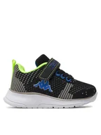 Buty dla chłopców - Kappa Sneakersy 280005M Czarny - miniaturka - grafika 1