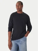 Koszulki męskie - Quiksilver Longsleeve Salt Water EQYZT08206 Czarny Regular Fit - miniaturka - grafika 1