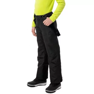 Spodnie narciarskie 4F Jr HJZ22 JSPMN001 (kolor Czarny, rozmiar 152cm) - Spodnie narciarskie - miniaturka - grafika 3