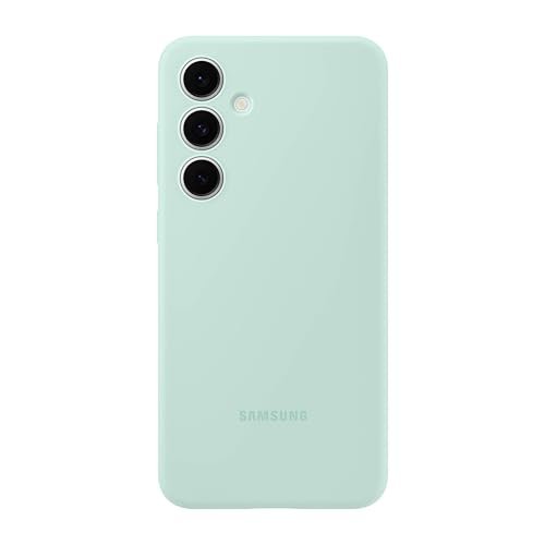 SAMSUNG Galaxy S24 FE Silikonowe etui na telefon, pokrowiec ochronny z różnorodnością kolorów, gładki uchwyt, miękki i elegancki design, bezszwowe dopasowanie, wersja amerykańska, miętowa